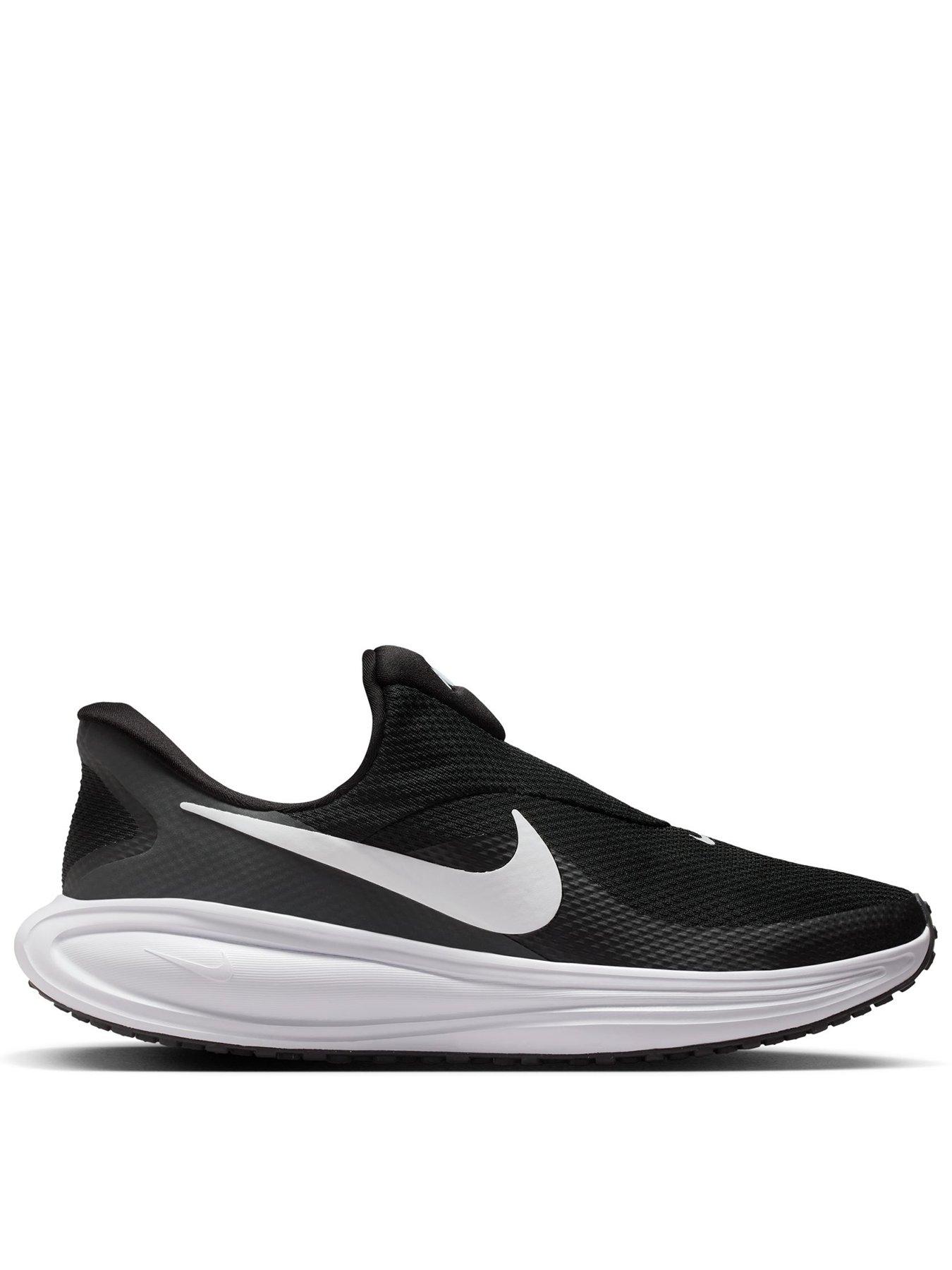 Nike Mens Revolution 8 EasyOn Running Road Trainers - Black