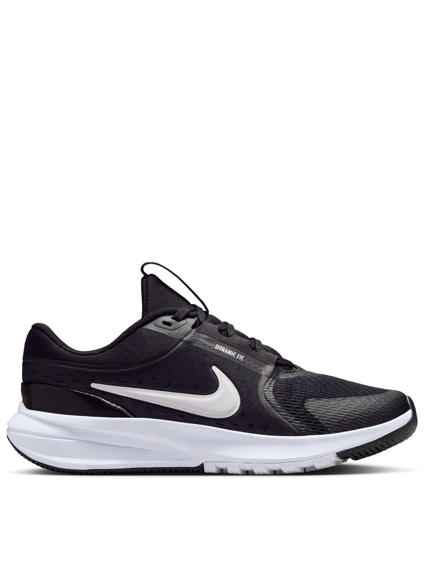 Nike Big Kids Star Runner 5 Running Trainers - Black/White