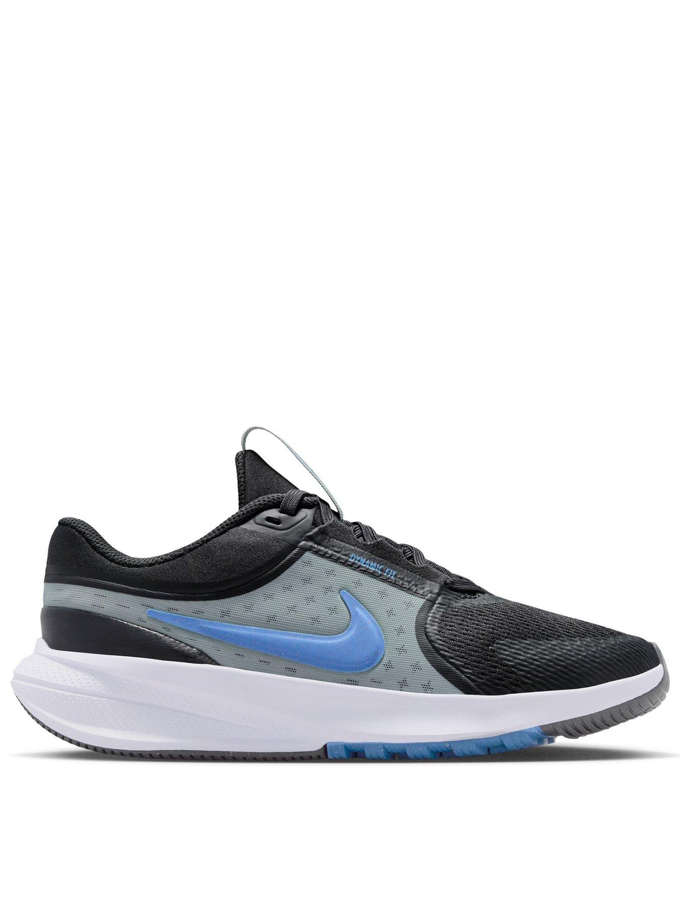 Nike Big Kids Star Runner 5 Running Trainers, Anthracite/Blue Crystal-Light, Size 5.5 Older