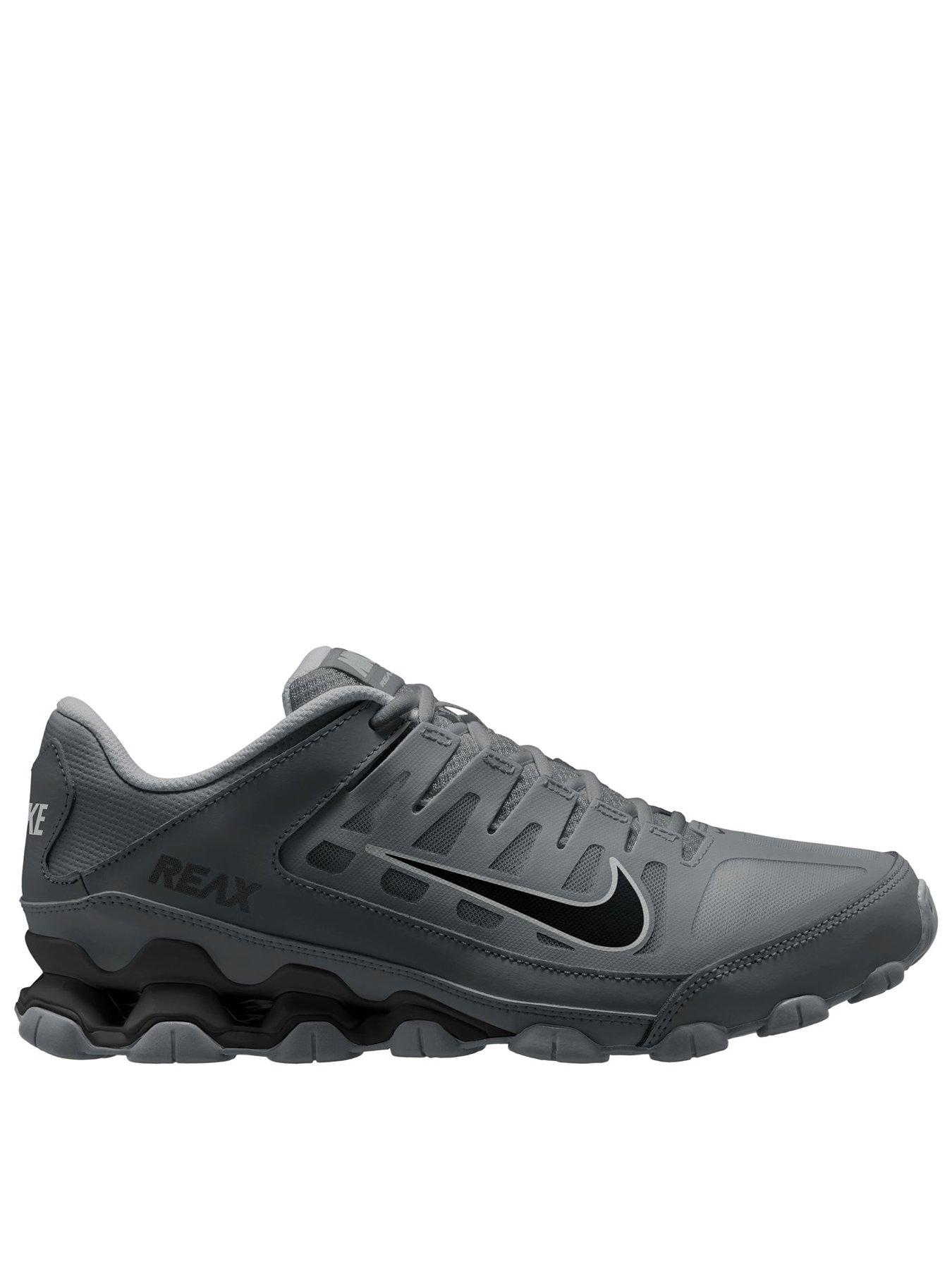 Nike Mens Training Reax 8 TR Trainers, Smoke Grey/Black-Lt Smoke Grey, Size 6, Men