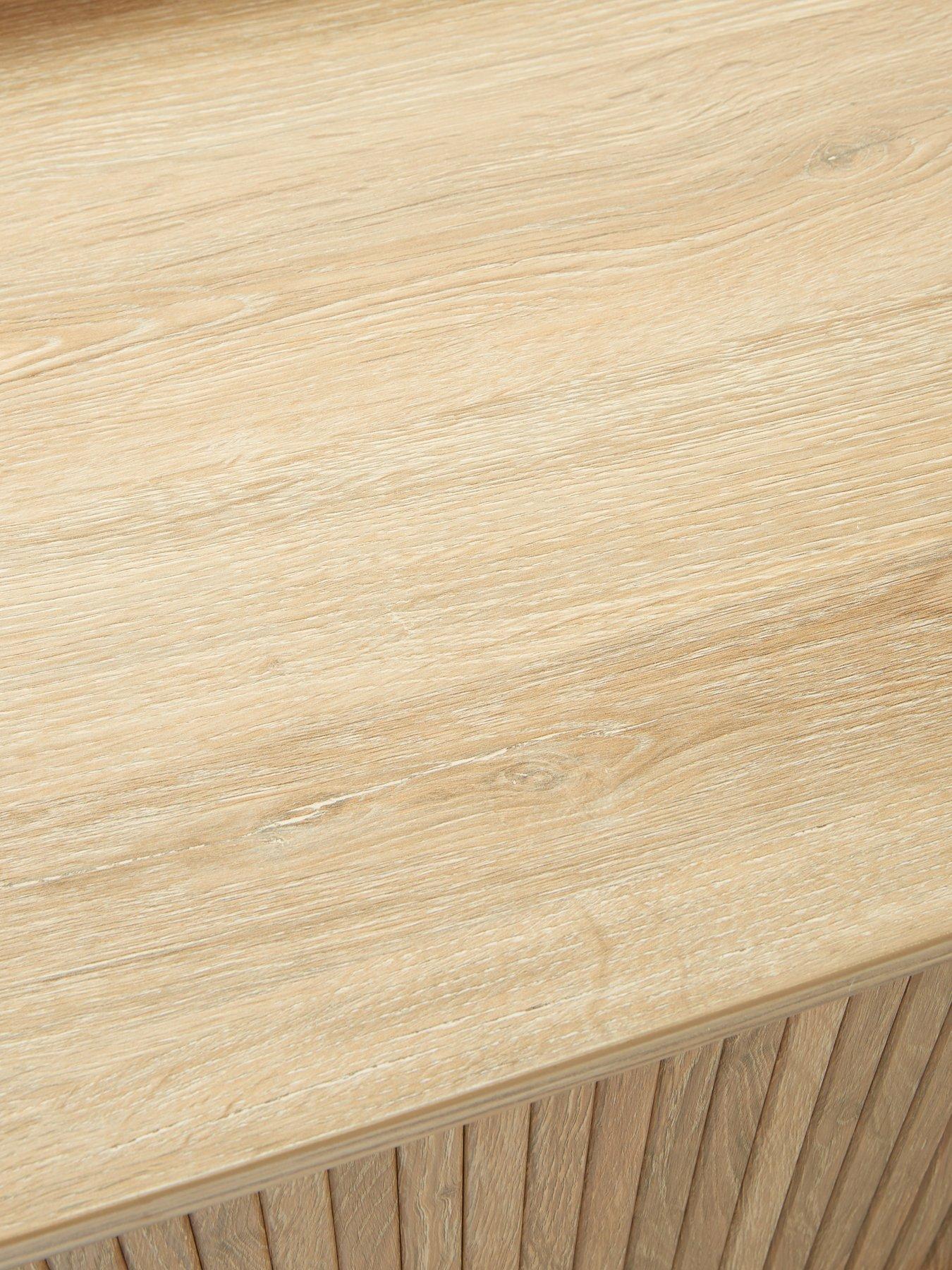 Image 7 of 7 of The Very Collection Louvre TV Unit - Oak - &nbsp;fits up to&nbsp;65 inch TV