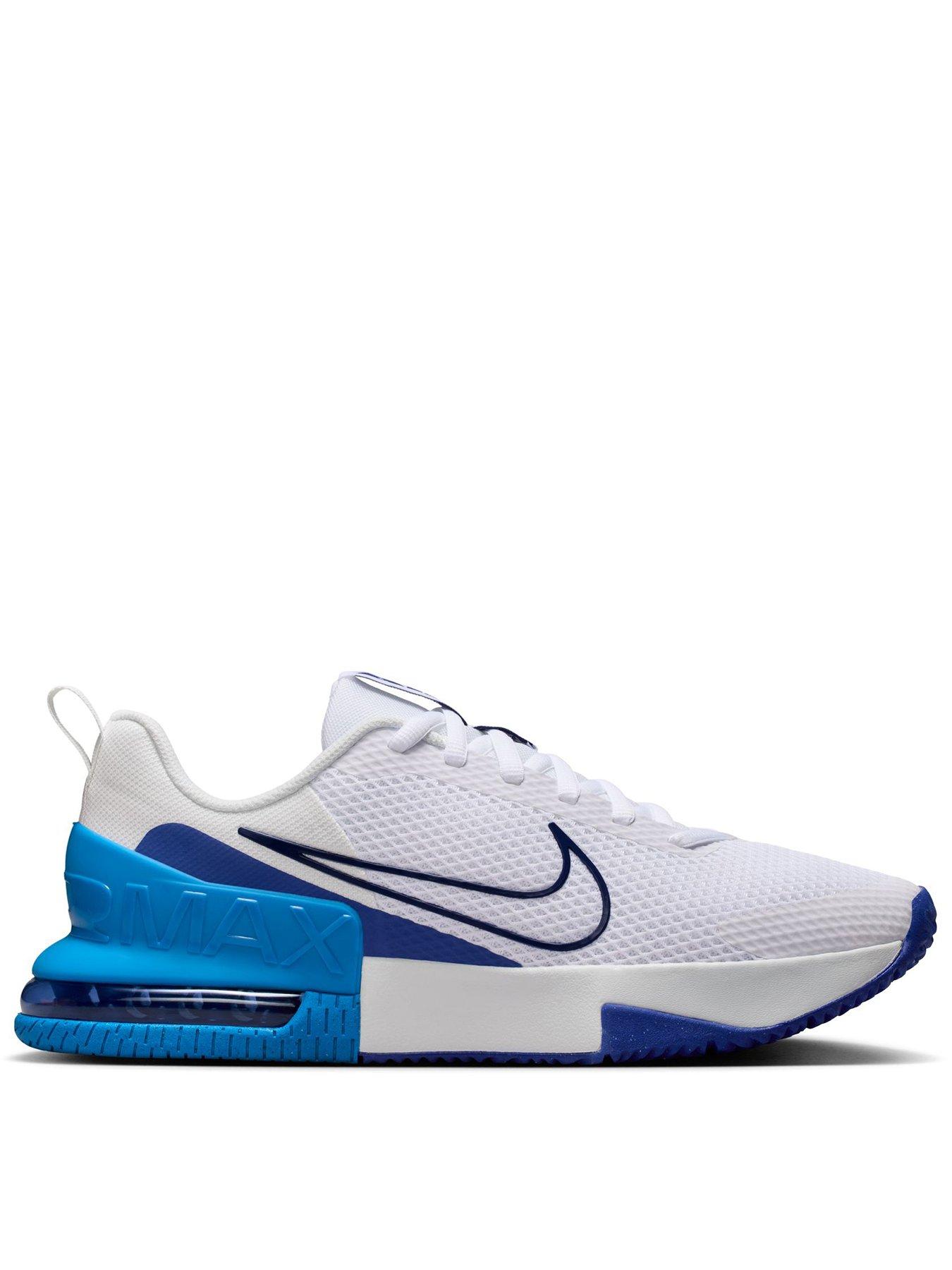 Image 1 of 7 of Nike Mens Training Air Max Alpha 6 Trainers - White/Blue