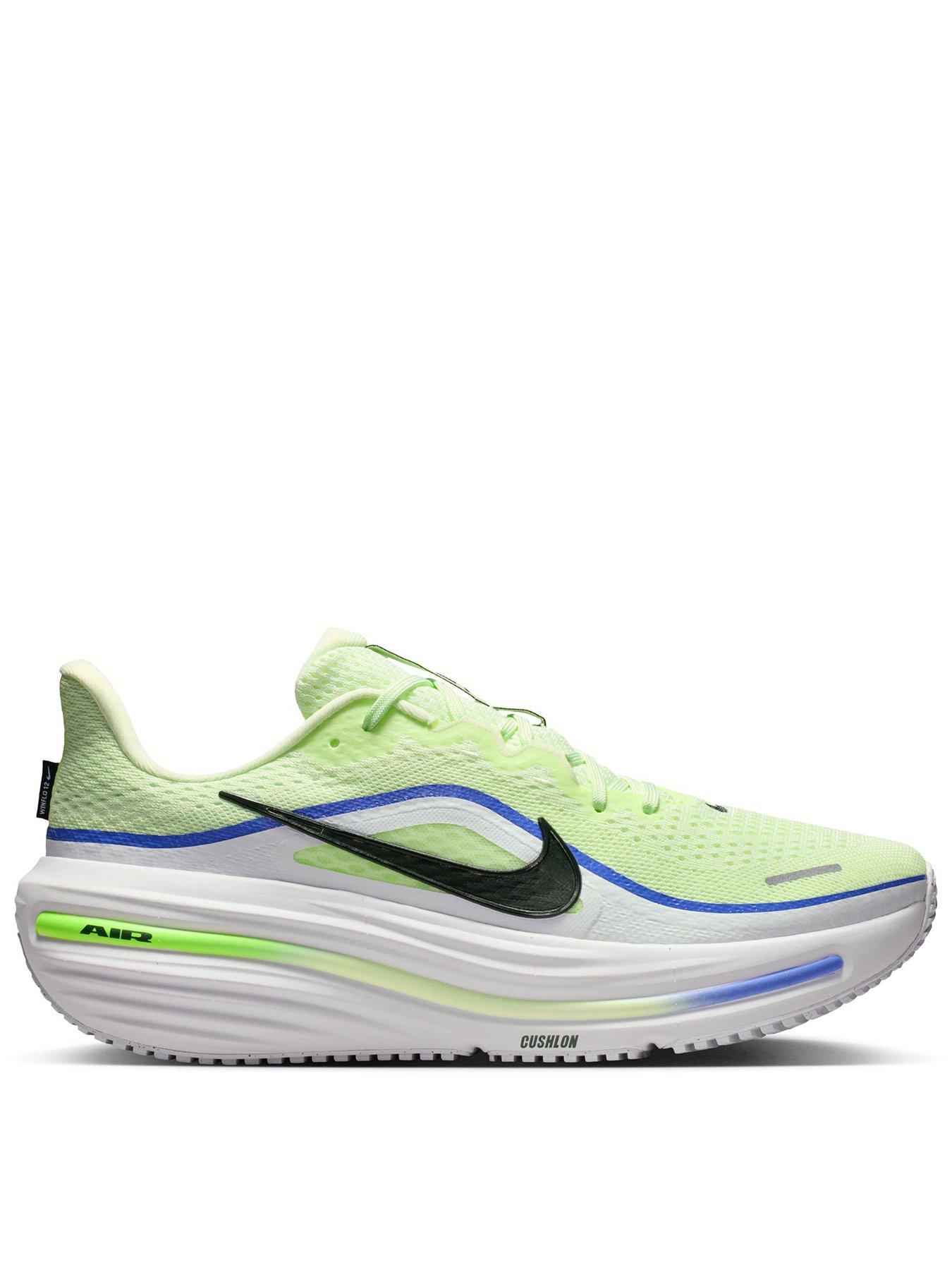 Nike Mens Running Winflo 12 Trainers, Volt Tint/Black Spruce-White-S, Size 10.5, Men