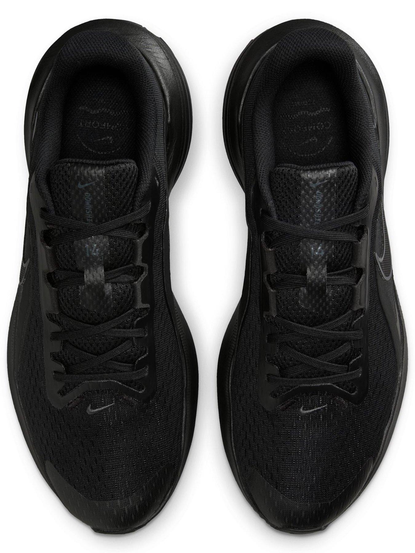 Image 4 of 7 of Nike Mens Running Downshifter 14 Trainers - Black