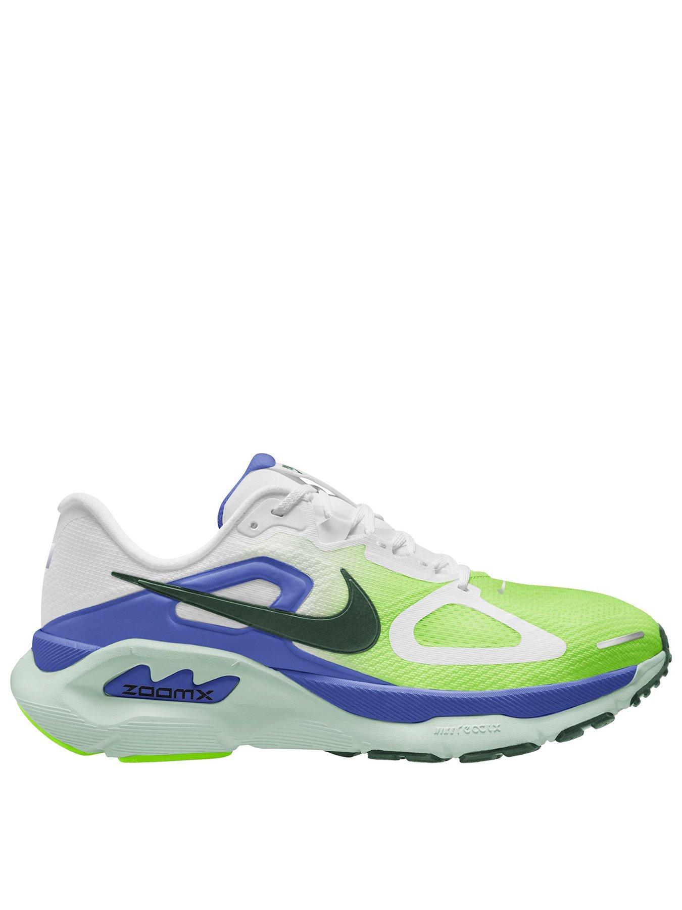 Nike Mens Running Structure Plus Trainers, White/Black Spruce-Volt Ice-Ba, Size 9.5, Men