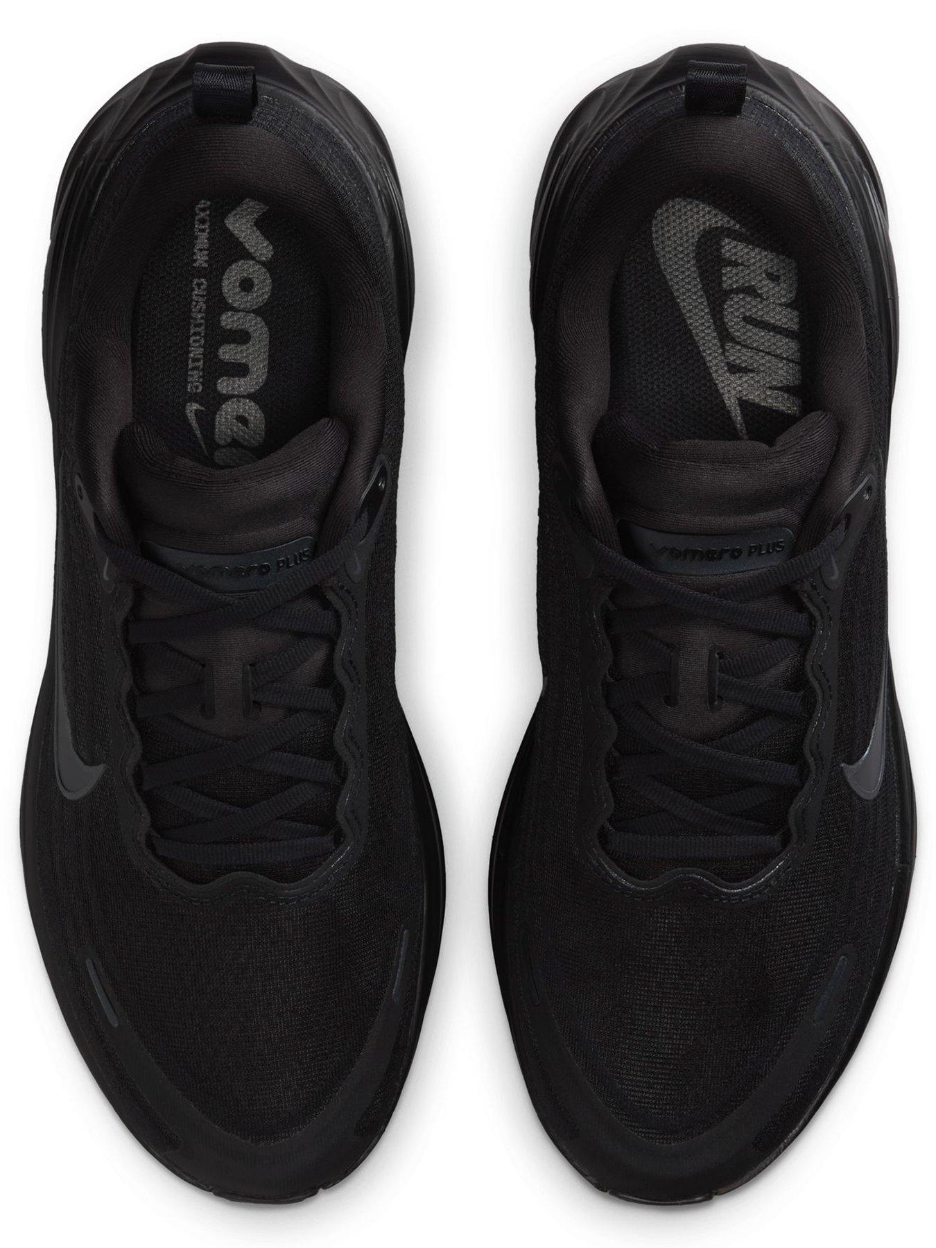 Nike Mens Running Vomero Plus Trainers - Black | Very