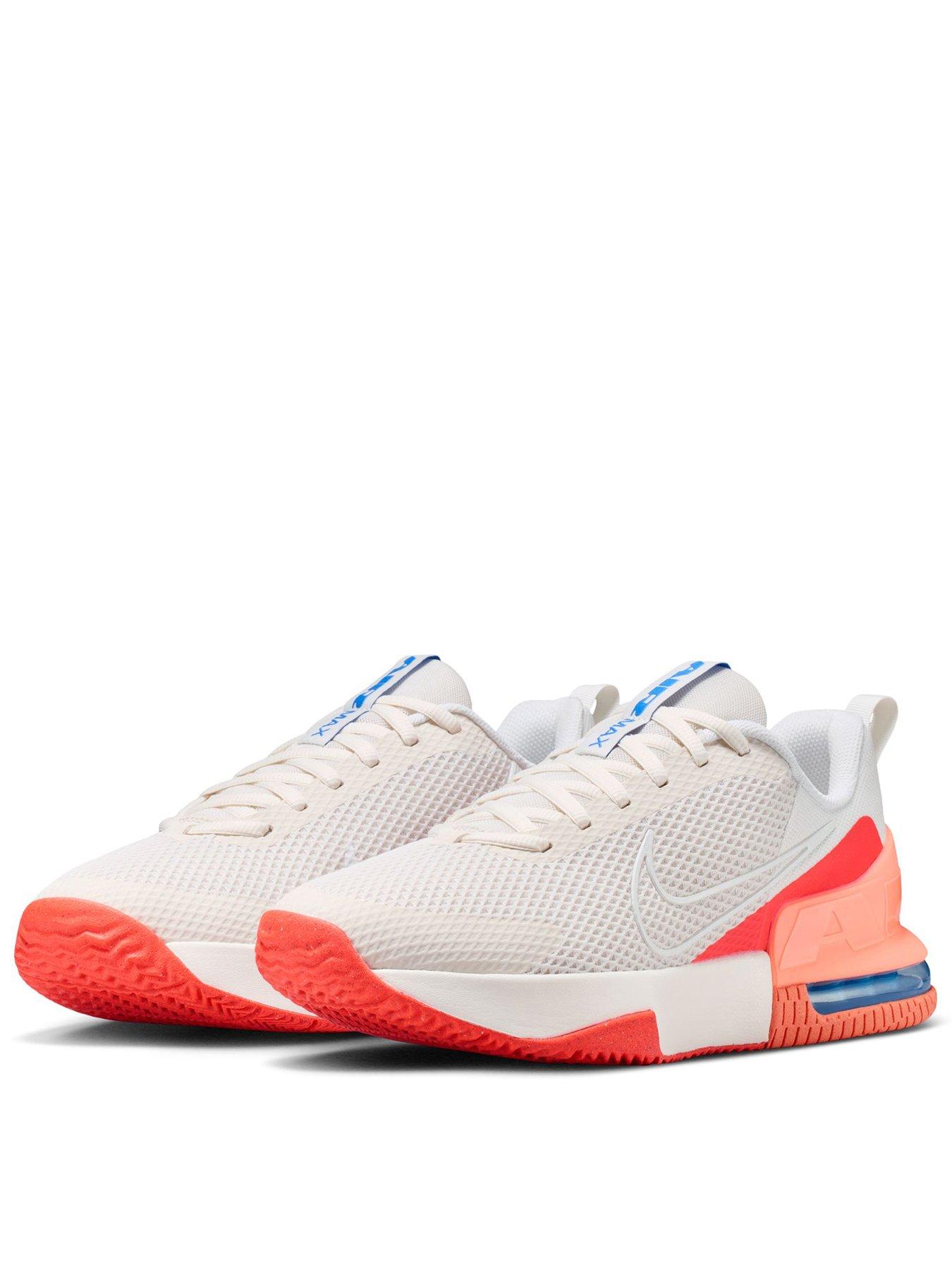 Nike Mens Air Max Alpha 6 Trainers, Phantom/White-Orange Pulse-Sum, Size 12, Men
