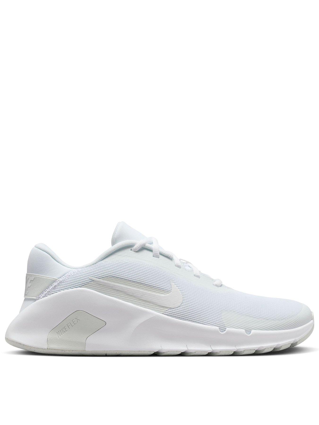 Image 1 of 8 of Nike Mens Training Flex Trainers - White