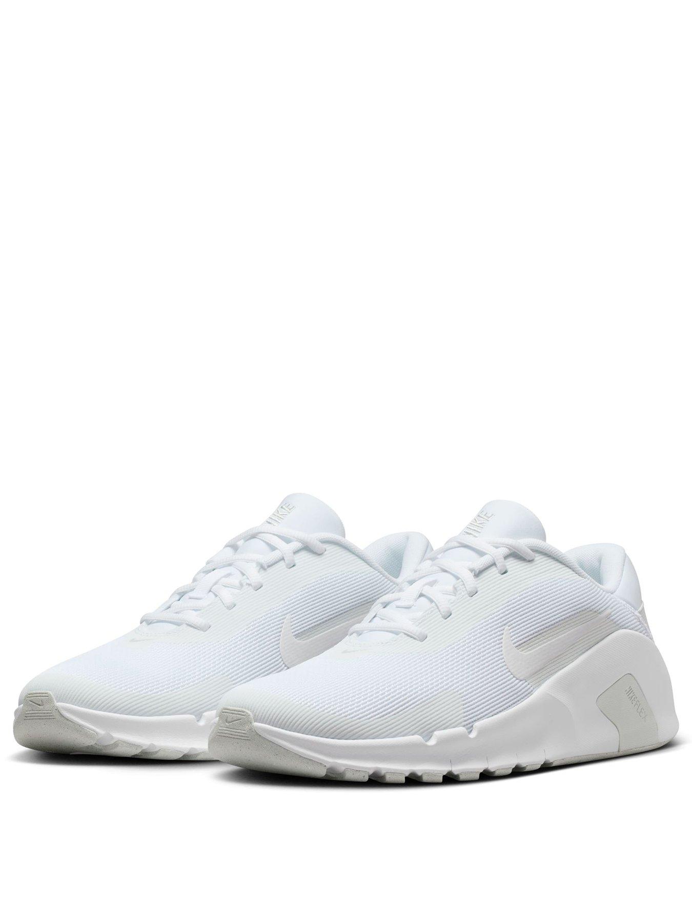 Image 2 of 8 of Nike Mens Training Flex Trainers - White