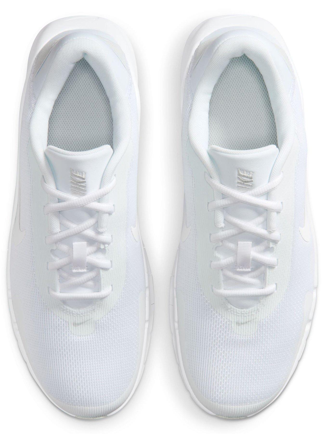 Image 4 of 8 of Nike Mens Training Flex Trainers - White