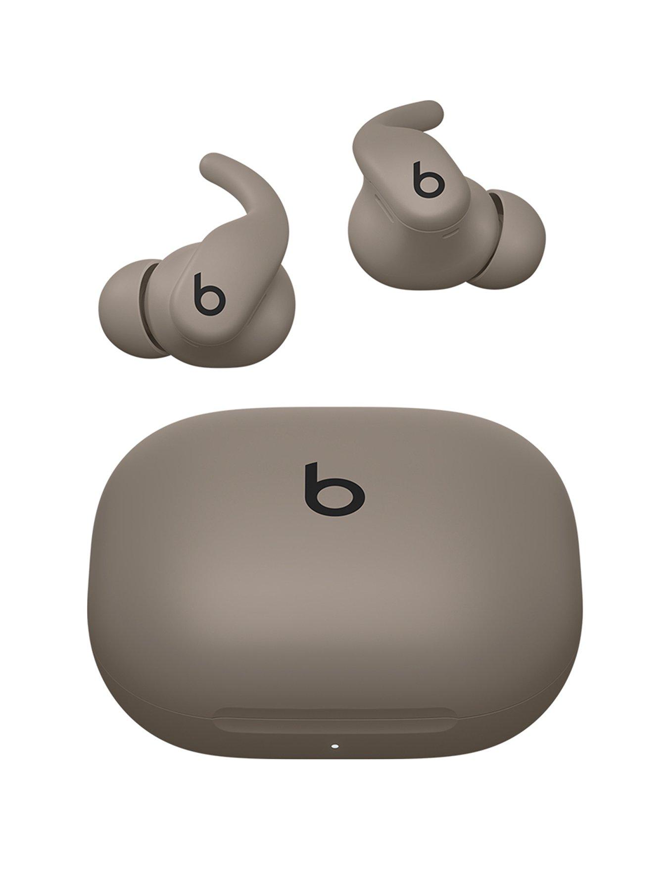 Image 1 of 8 of Beats Powerbeats Fit - Wireless Noise-Cancelling Workout Earbuds with Ultimate Secure Fit - Gravel Grey