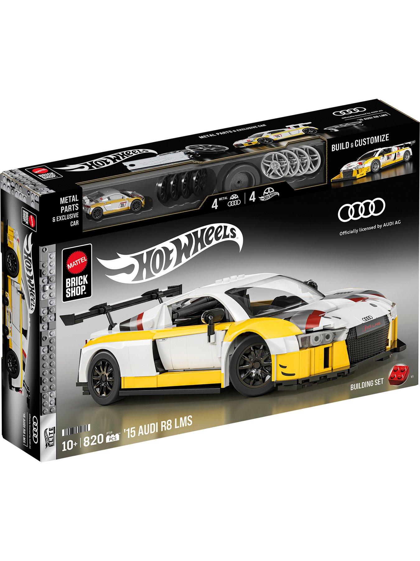 Brick Shop Hot Wheels 15-in Audi R8 LMS Building Toy Kit (820