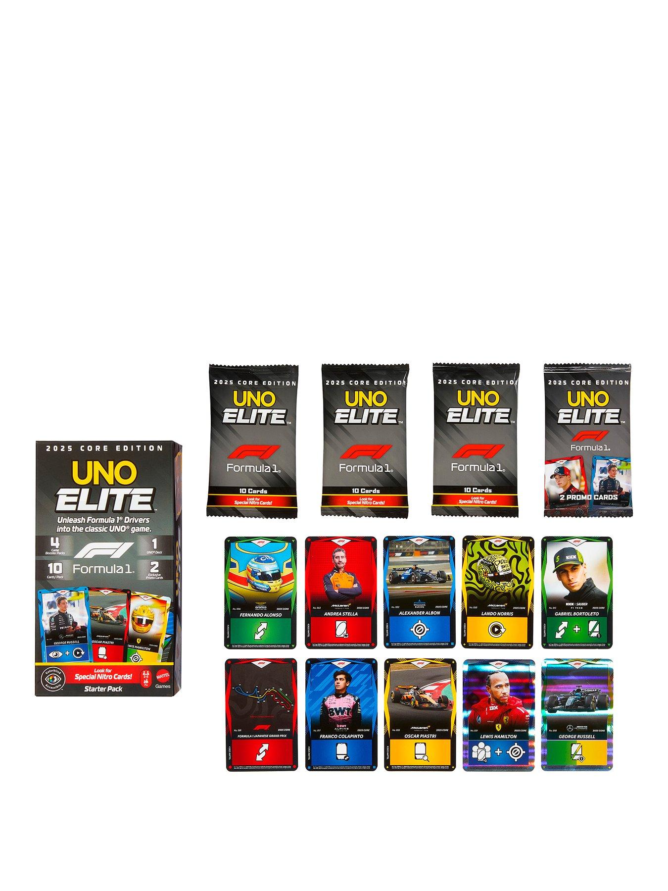 Uno Elite Formula 1 2025 Core Edition Starter Pack