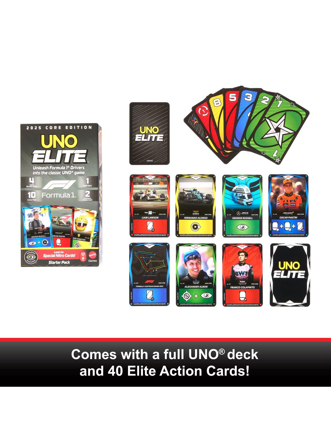 Image 3 of 6 of Uno Elite Formula 1 2025 Core Edition Starter Pack