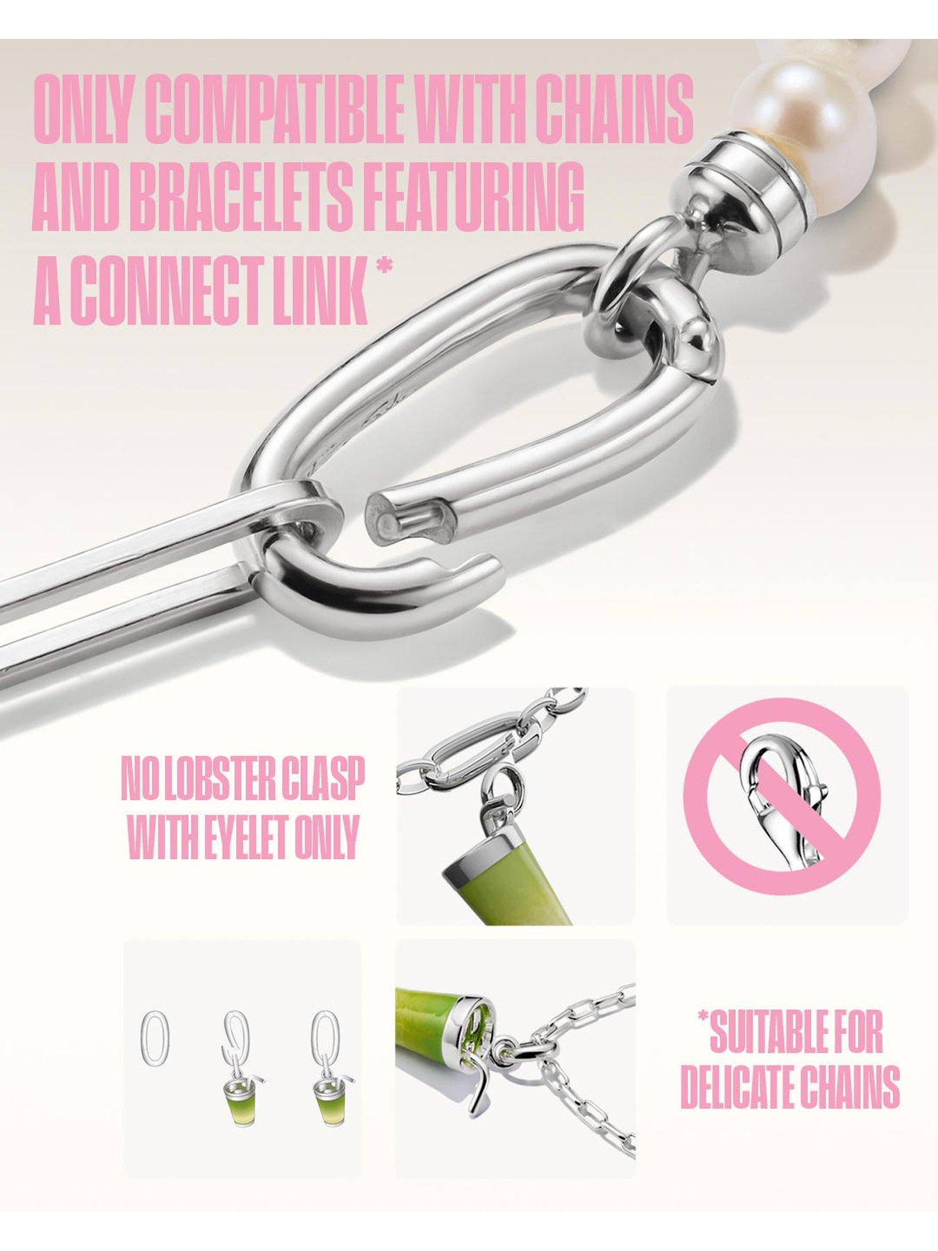 Image 5 of 6 of Thomas Sabo Charm Connect infinity pendant