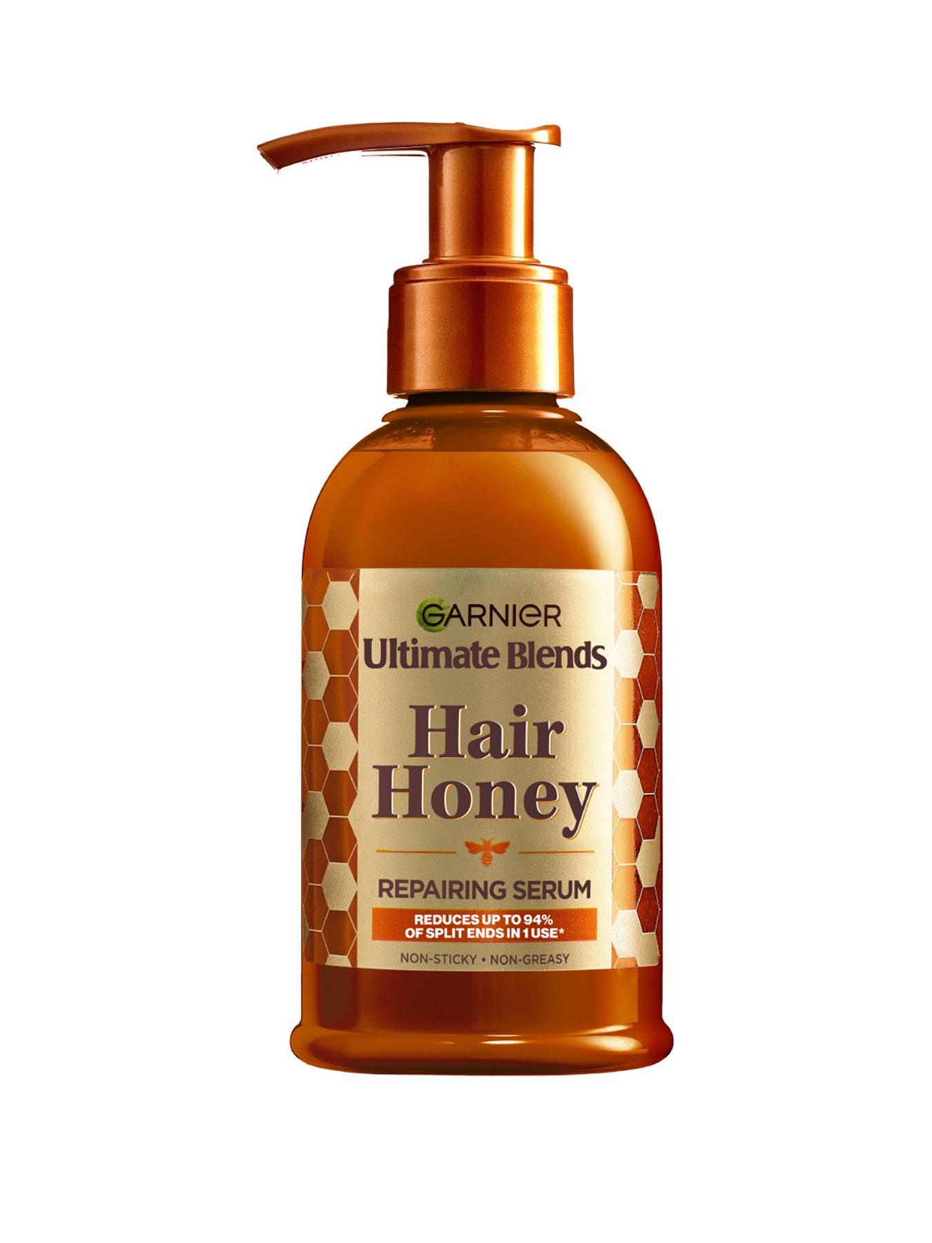 Garnier Ultimate Blends Hair Honey Repairing Serum 115ml Split End Treatment - Image 7