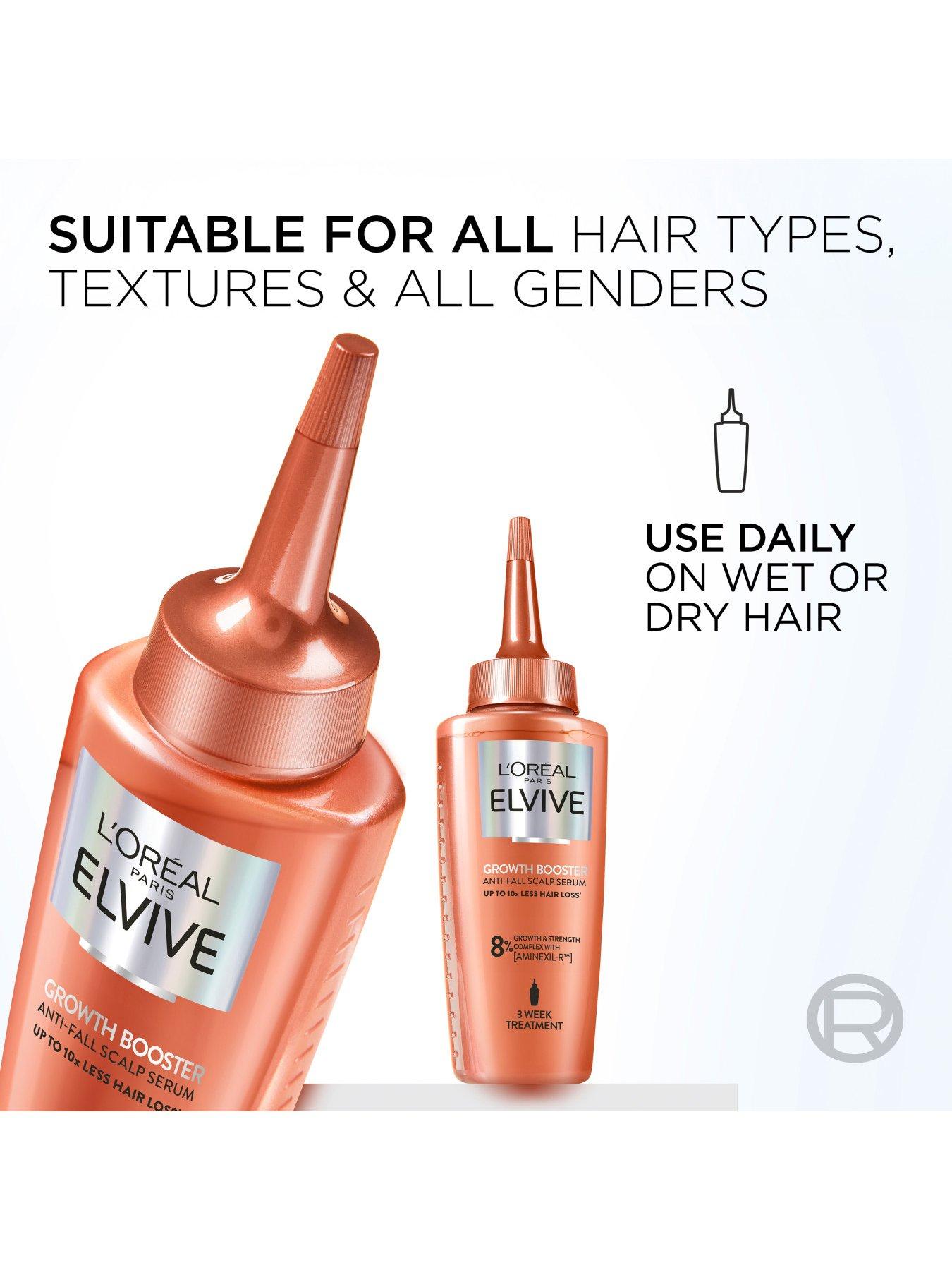 Image 6 of 6 of L'Oreal Paris Elvive Growth Booster Scalp Serum, Anti Hair Loss Scalp Treatment - 102ml