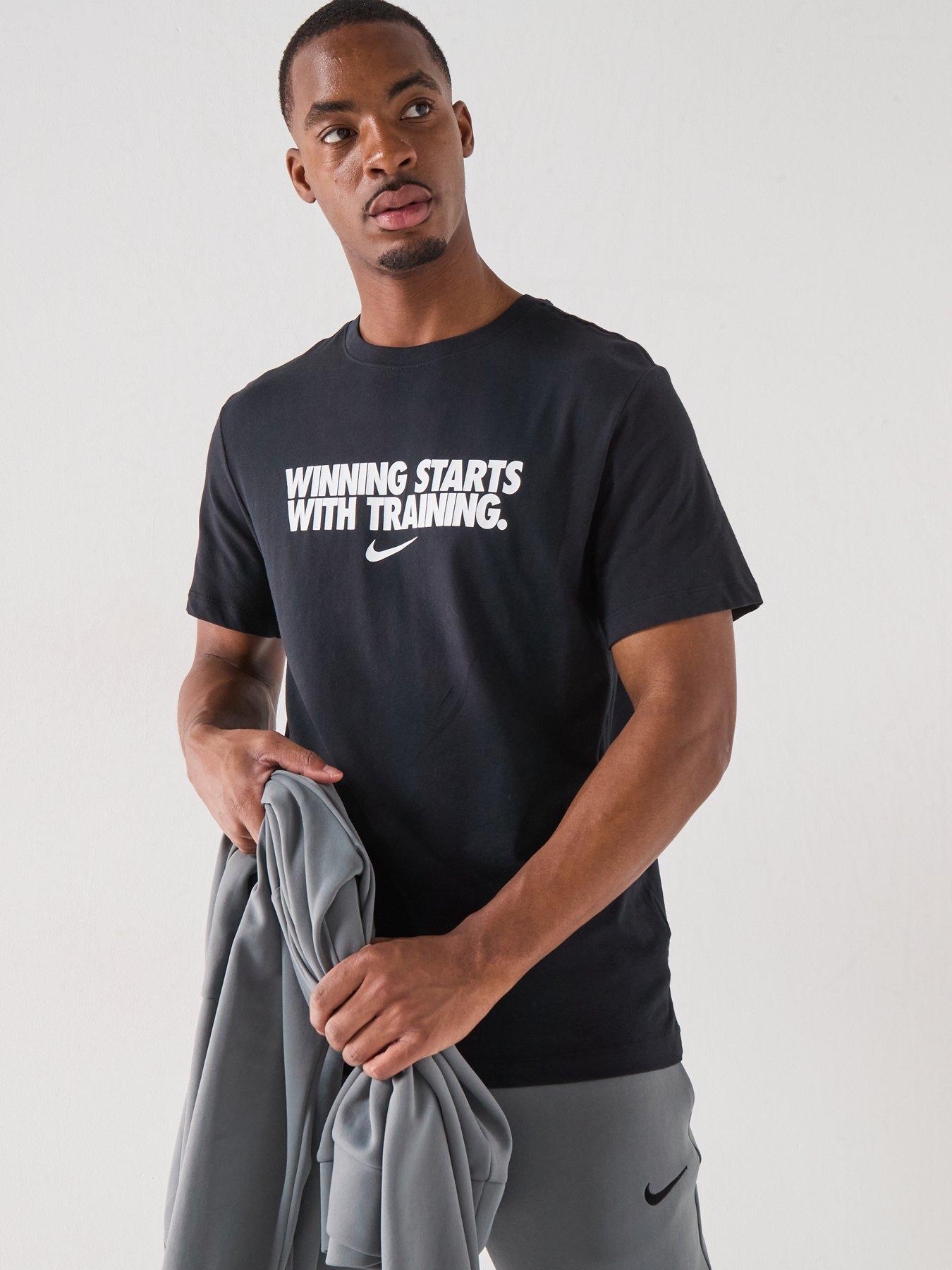 Nike Mens Training Dri-FIT Graphic T-Shirt, Black, Size 2Xl, Men