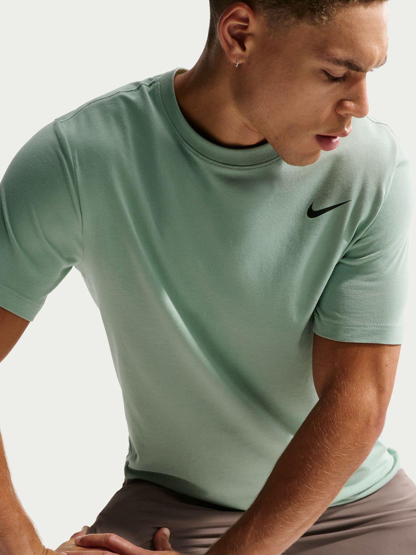 Image 1 of 5 of Nike Mens Training Fitness T-Shirt - Green