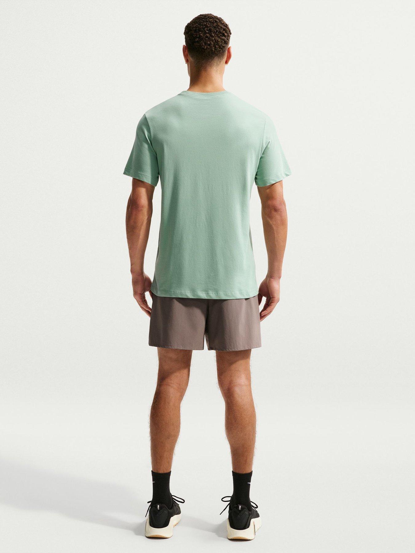 Image 2 of 5 of Nike Mens Training Fitness T-Shirt - Green