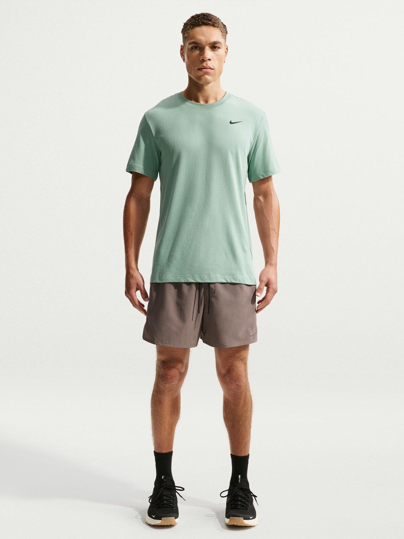 Image 3 of 5 of Nike Mens Training Fitness T-Shirt - Green