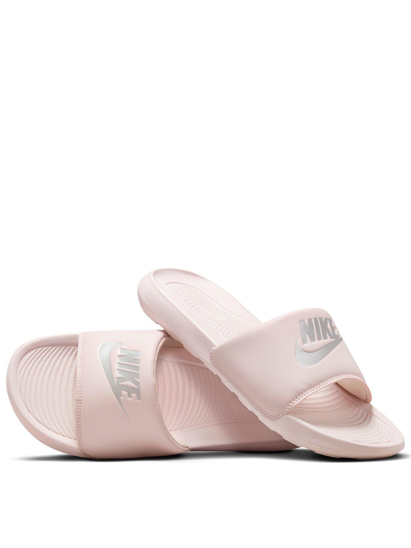 Nike Womens Victori One Slides - Red