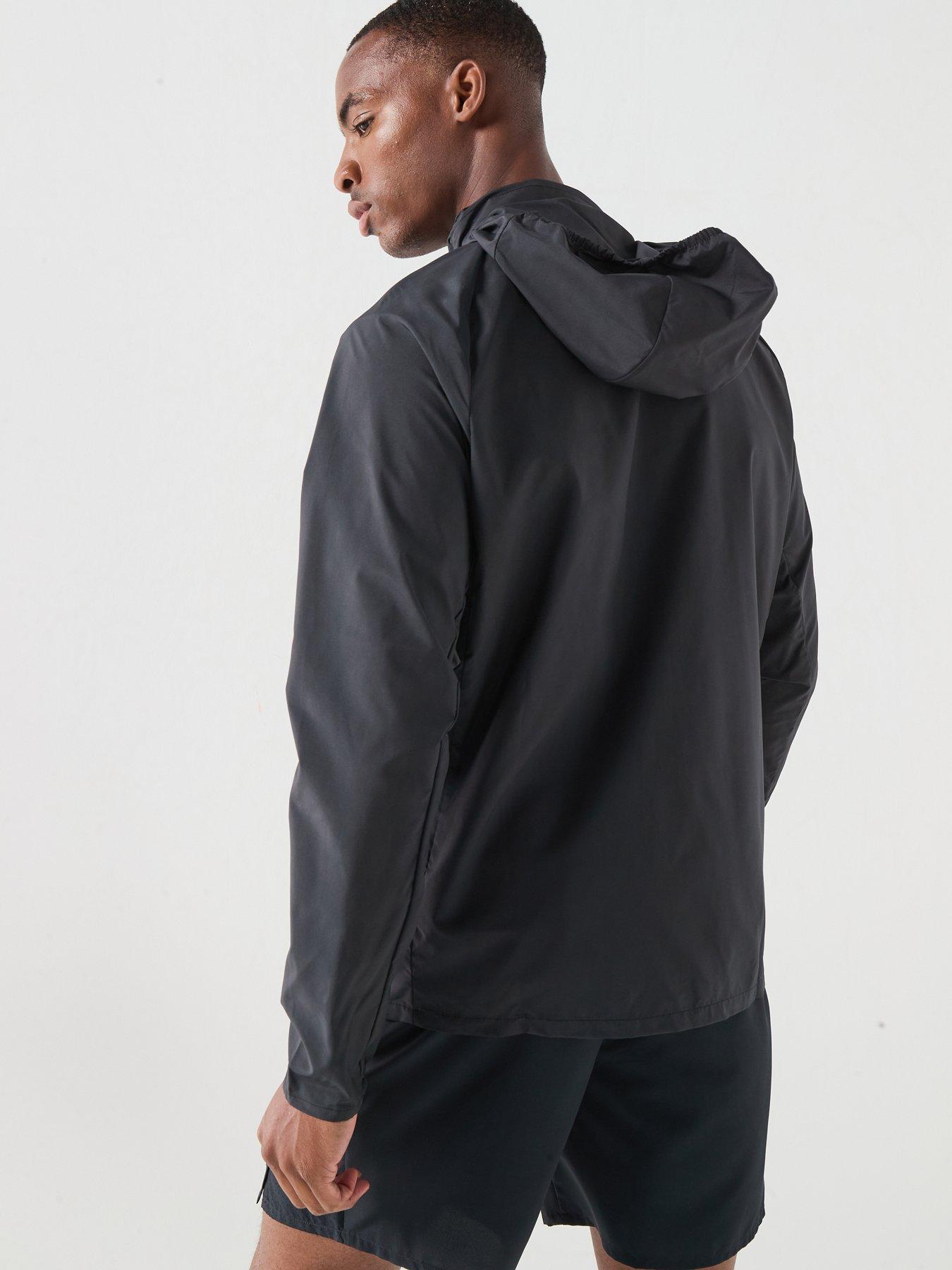Image 2 of 7 of Nike Mens Miler UV Repel Running Jacket - Black