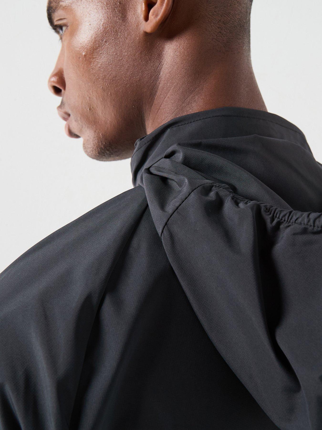 Image 6 of 7 of Nike Mens Miler UV Repel Running Jacket - Black