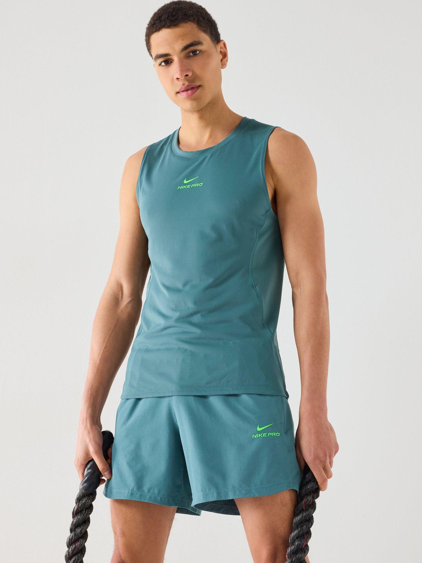 Nike Mens Training Dri-FIT Tank Top - Green