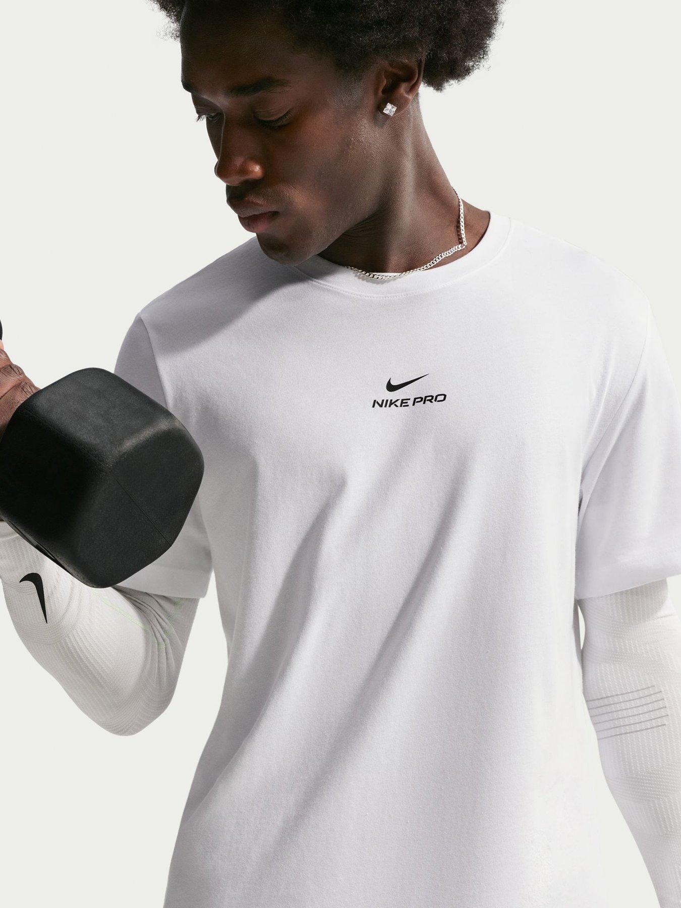 Nike Mens Training Pro T-Shirt - White