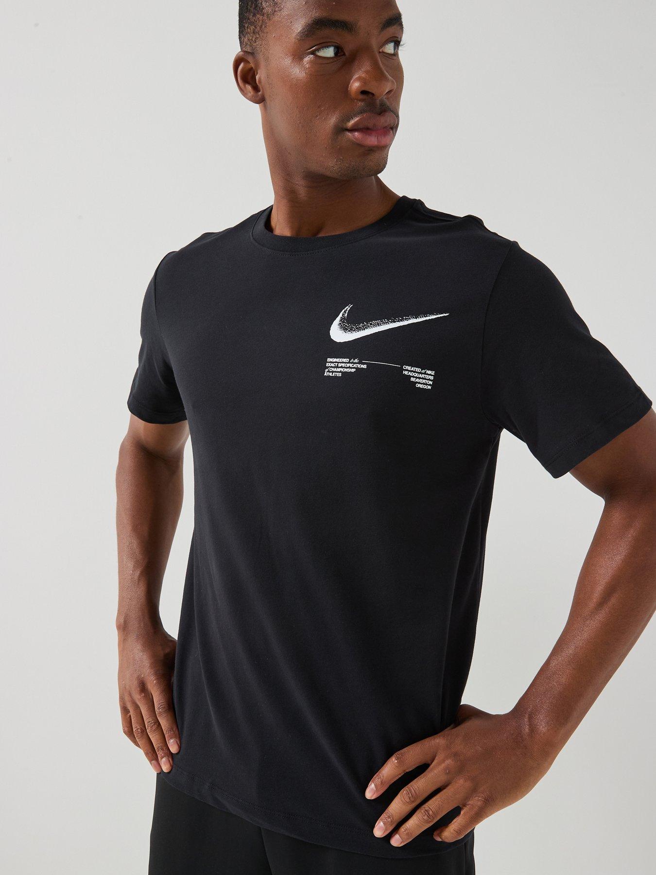 Nike Mens Training Dri-FIT Graphic T-Shirt, Black, Size 2Xl, Men