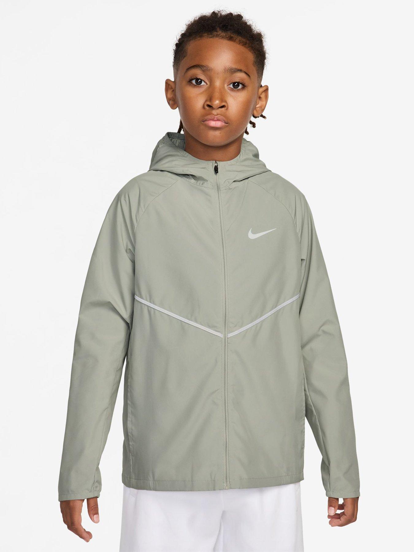 Nike Junior Boys Kids Repel Uv Training Jacket - Green