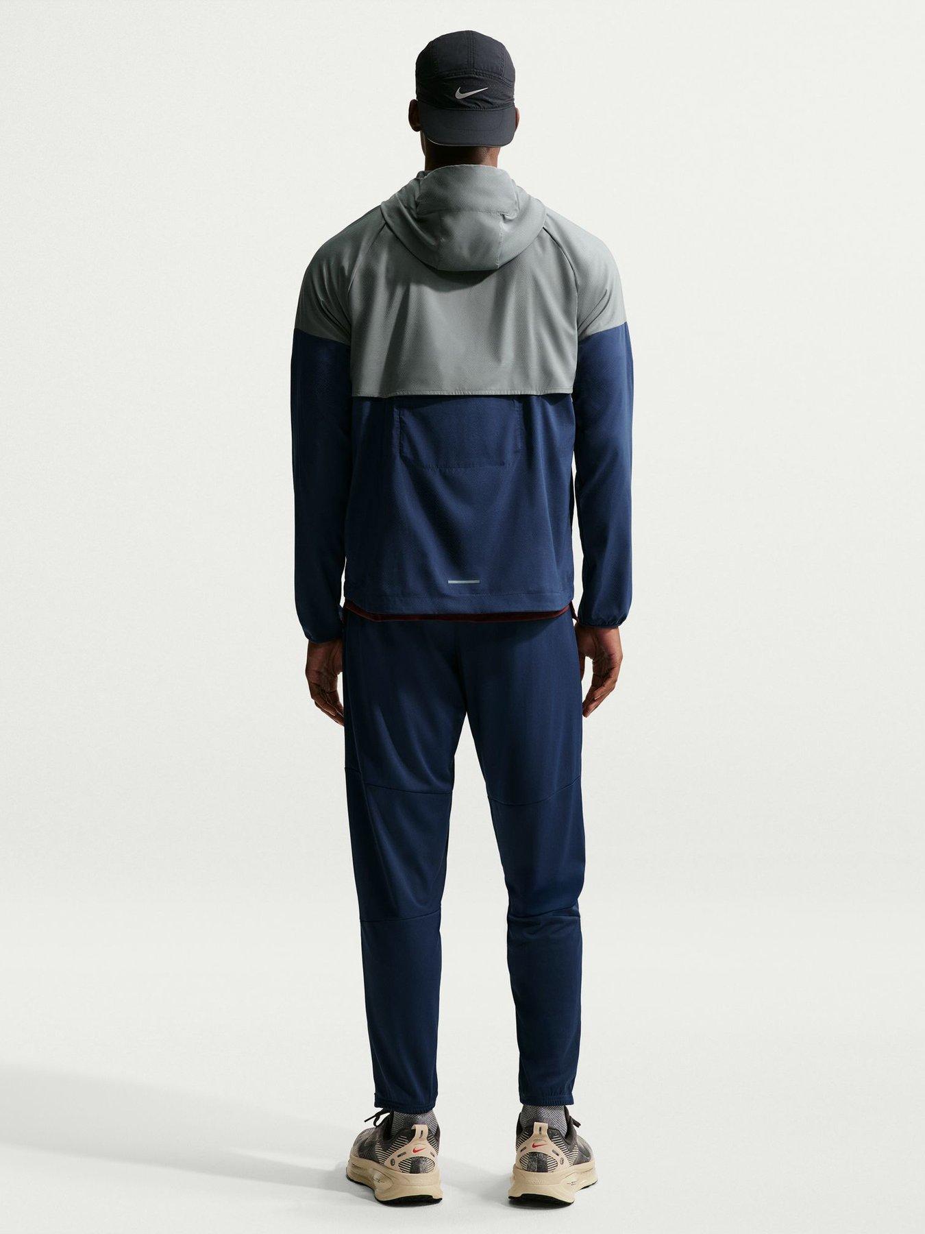 Image 2 of 7 of Nike Mens Running Windrunner Jacket - Grey