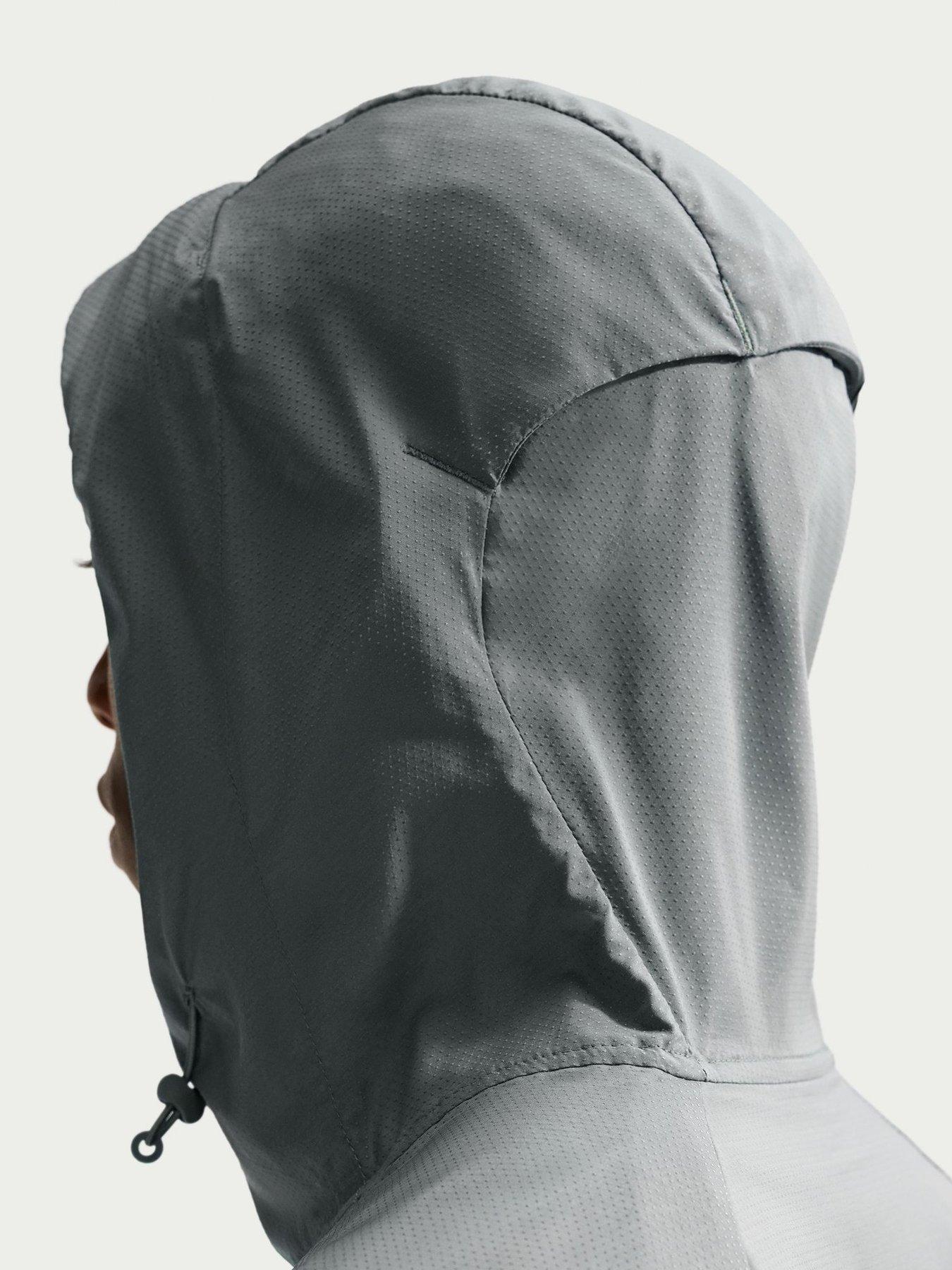 Image 6 of 7 of Nike Mens Running Windrunner Jacket - Grey