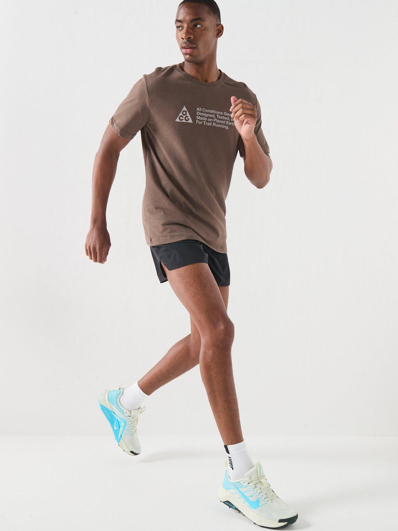 Image 3 of 5 of Nike Mens Running ACG Dri-FIT T-Shirt - Grey