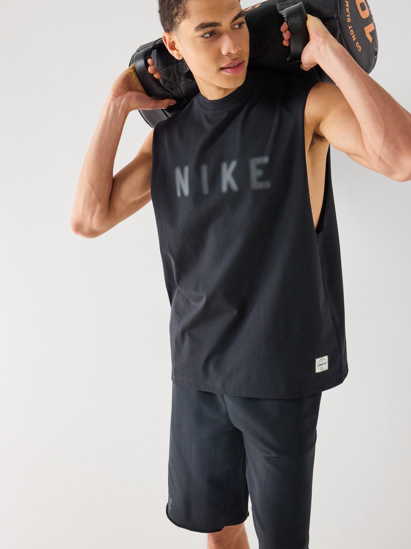 Image 5 of 7 of Nike Mens Training Dri-FIT Tank Top - Black