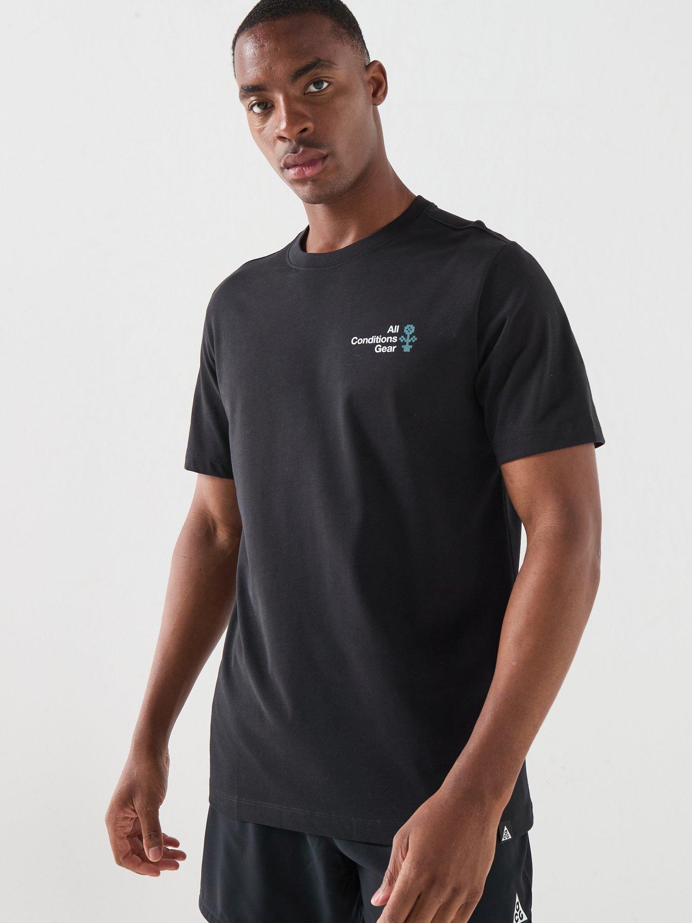 Image 1 of 5 of Nike Mens Running ACG Dri-FIT T-Shirt - Black