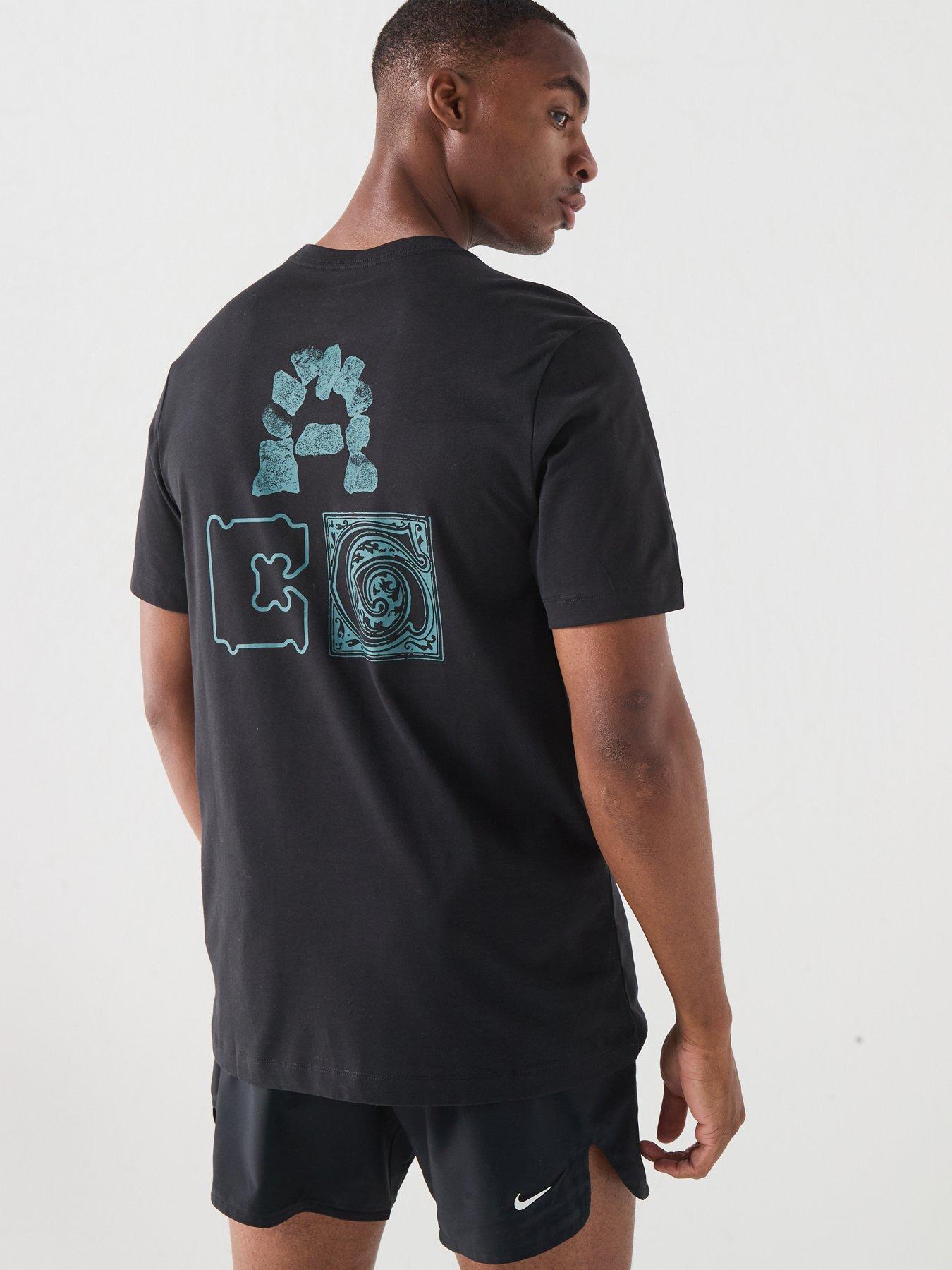 Image 2 of 5 of Nike Mens Running ACG Dri-FIT T-Shirt - Black