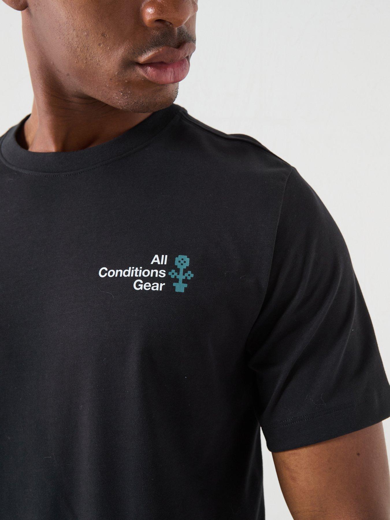 Image 4 of 5 of Nike Mens Running ACG Dri-FIT T-Shirt - Black