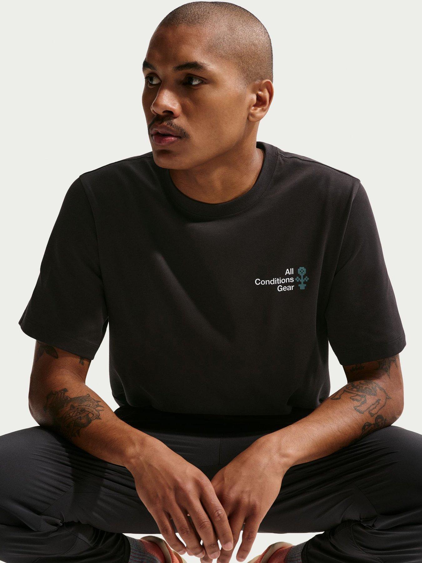 Image 5 of 5 of Nike Mens Running ACG Dri-FIT T-Shirt - Black