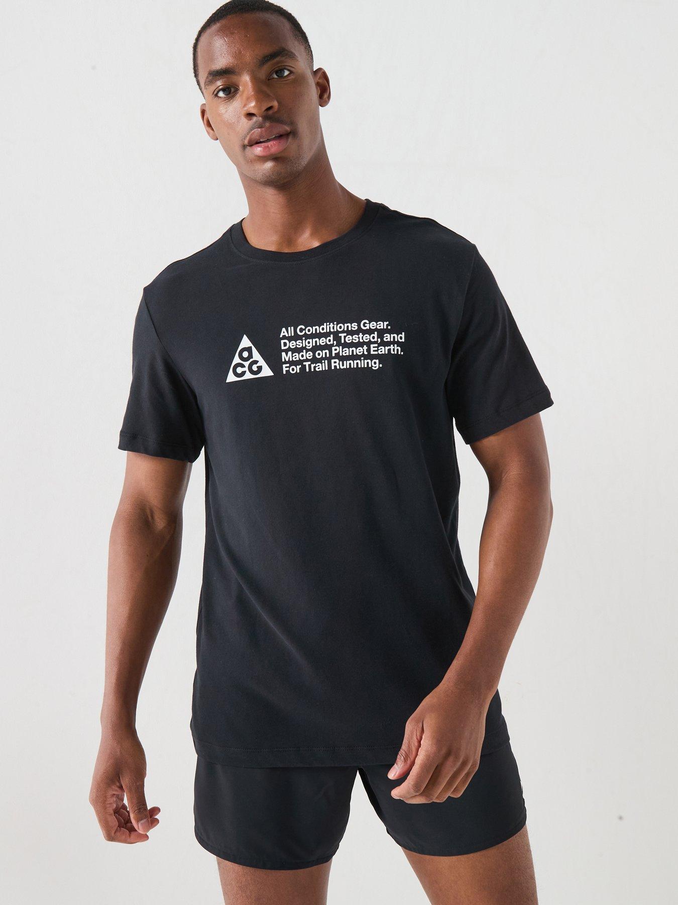 Nike Mens Running Acg Dri-Fit T-Shirt - Black