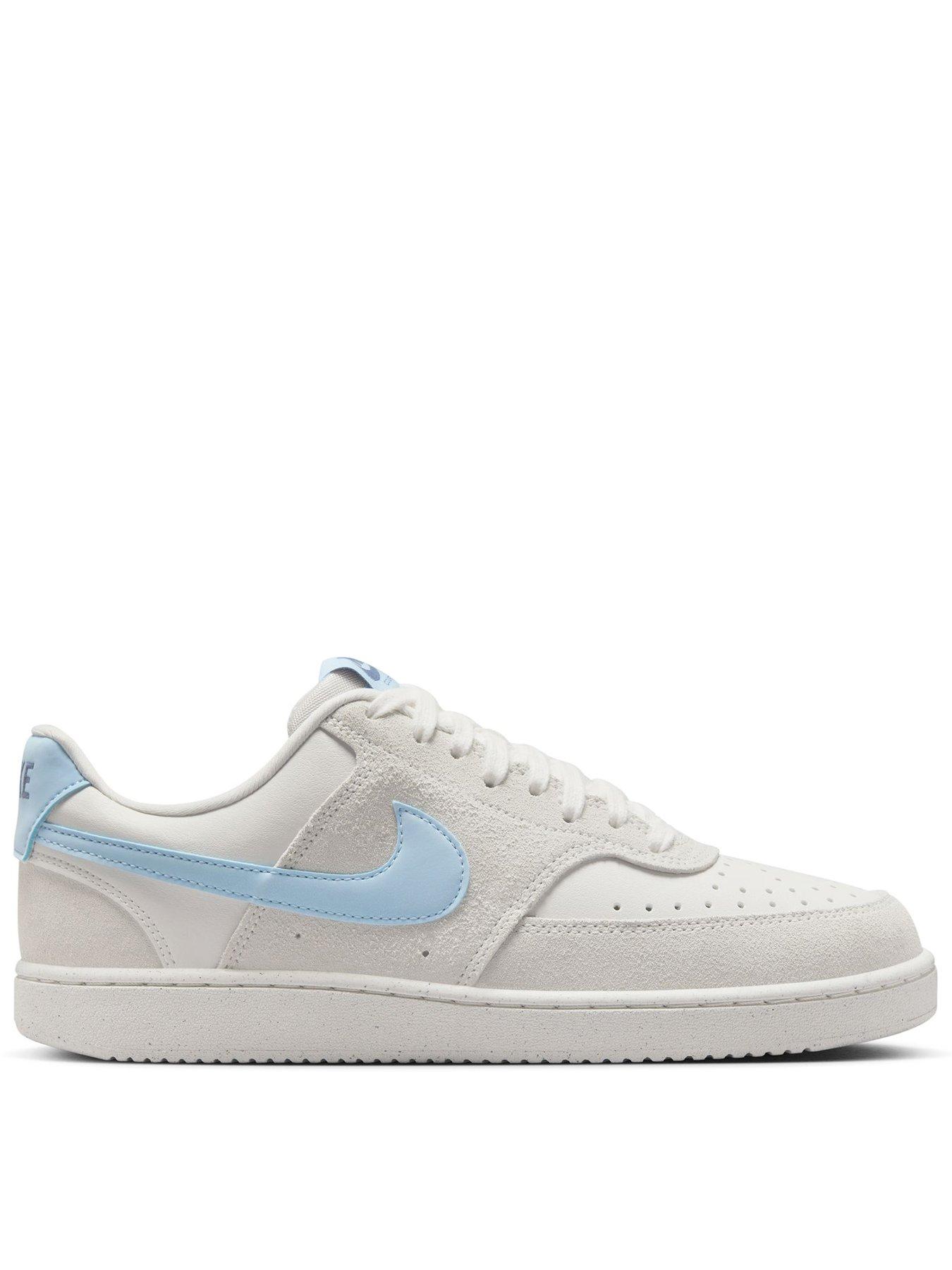 Image 1 of 7 of Nike Women's Court Vision Low Trainers - Off White