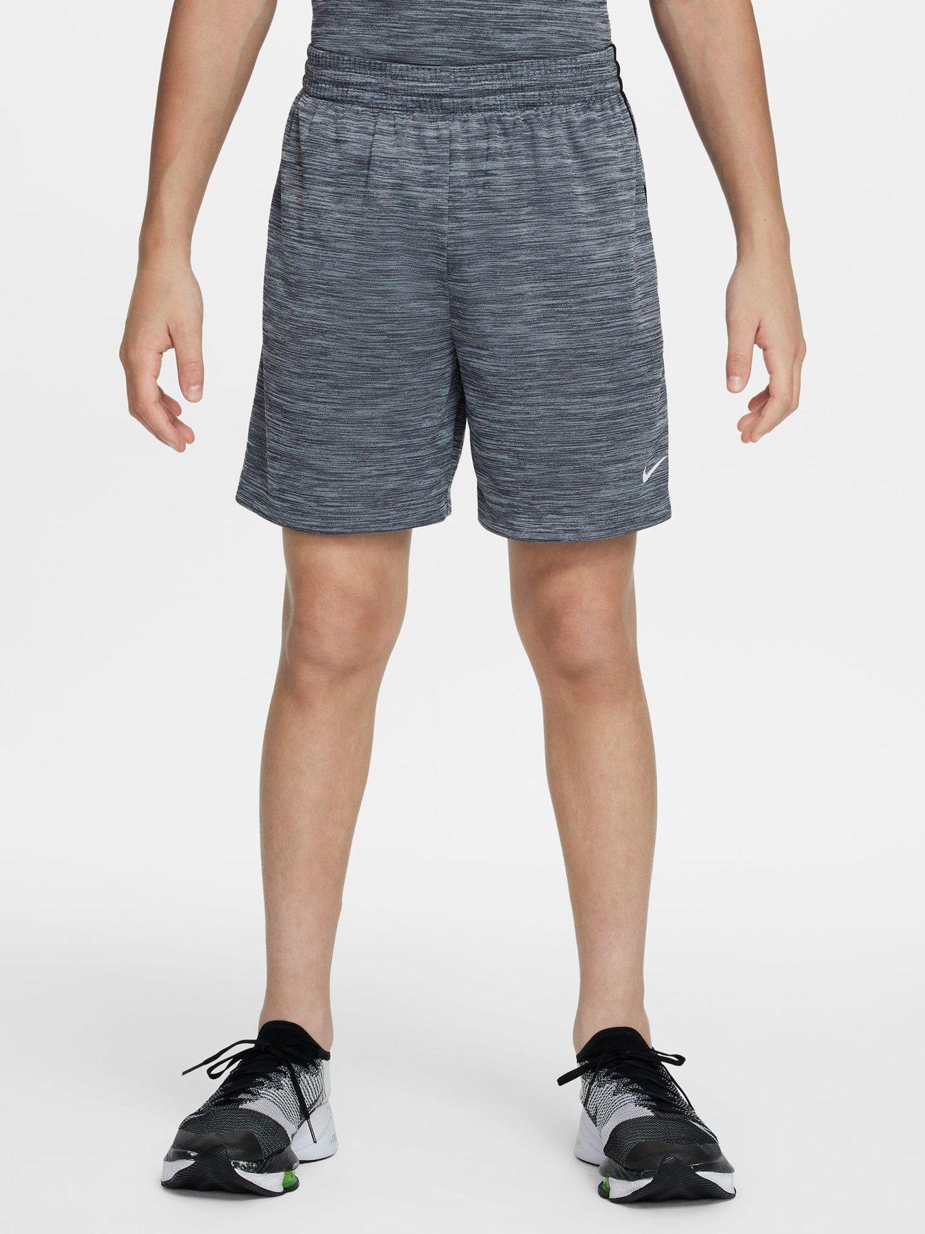 Nike Junior Boys Training Dri-Fit Shorts - Grey