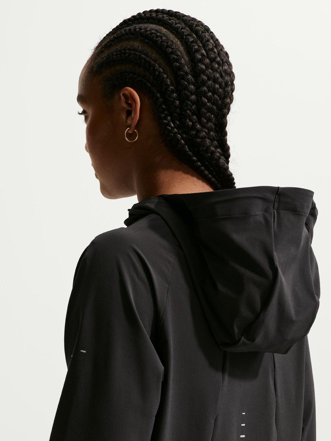 Image 2 of 5 of Nike Womens Running Repel Packable Jacket - Black