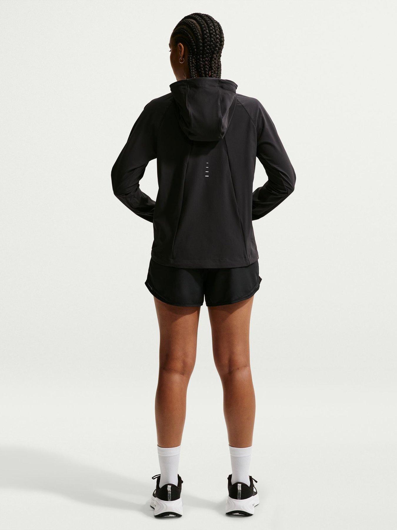 Image 3 of 5 of Nike Womens Running Repel Packable Jacket - Black