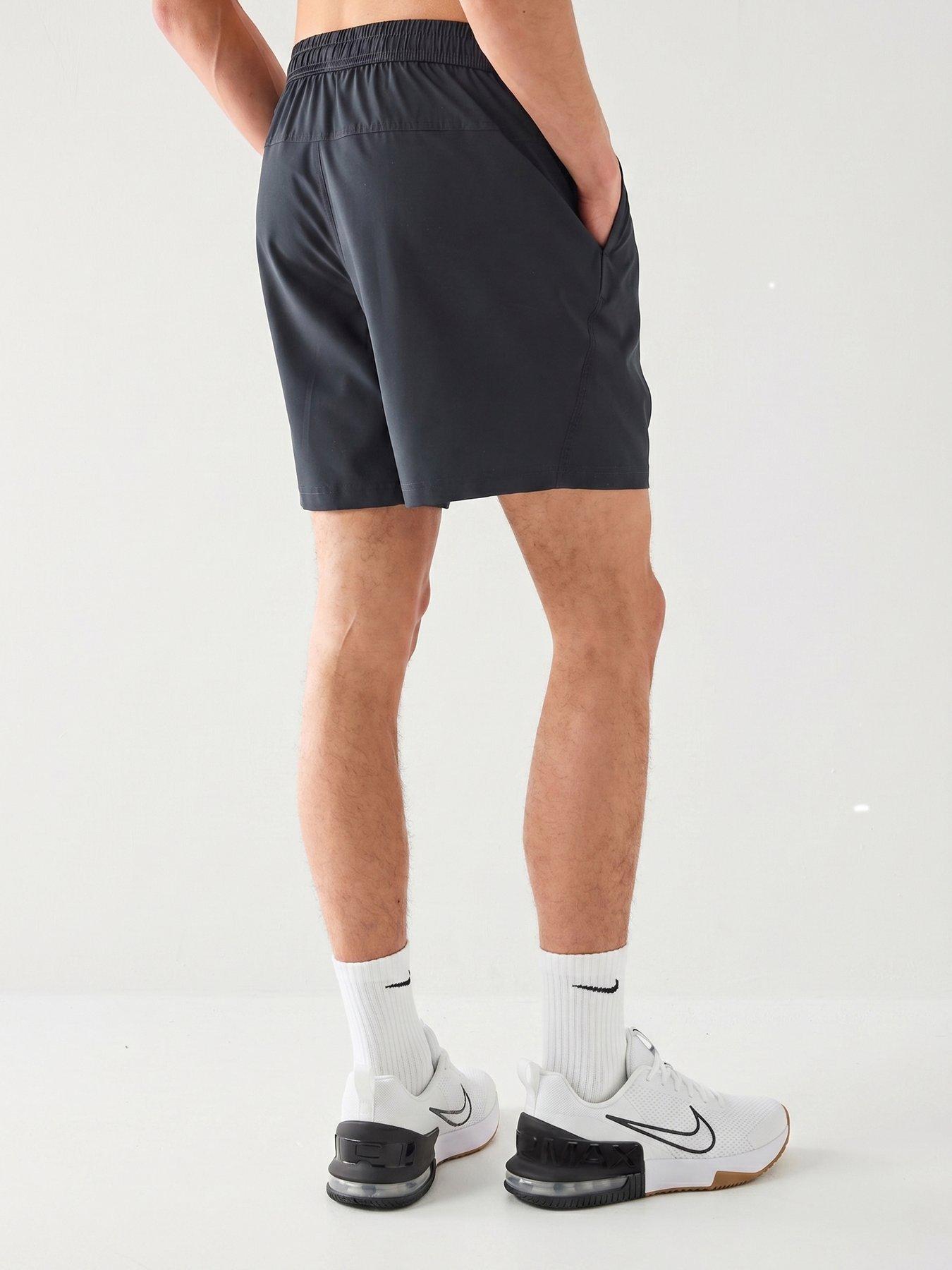 Image 2 of 7 of Nike Mens Training Dri-FIT 7 Inch Unlined Versatile Shorts - Black