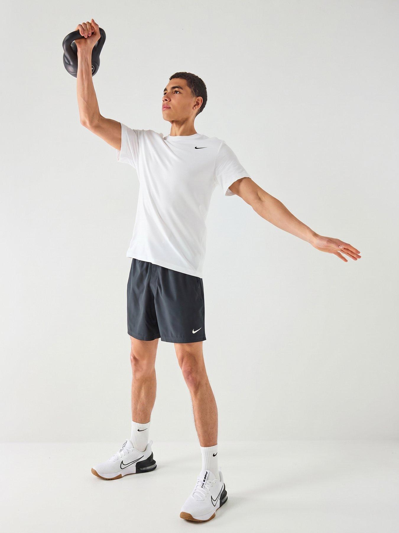 Image 3 of 7 of Nike Mens Training Dri-FIT 7 Inch Unlined Versatile Shorts - Black