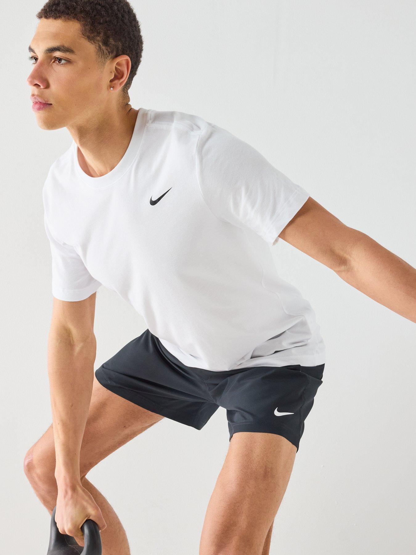 Image 4 of 7 of Nike Mens Training Dri-FIT 7 Inch Unlined Versatile Shorts - Black