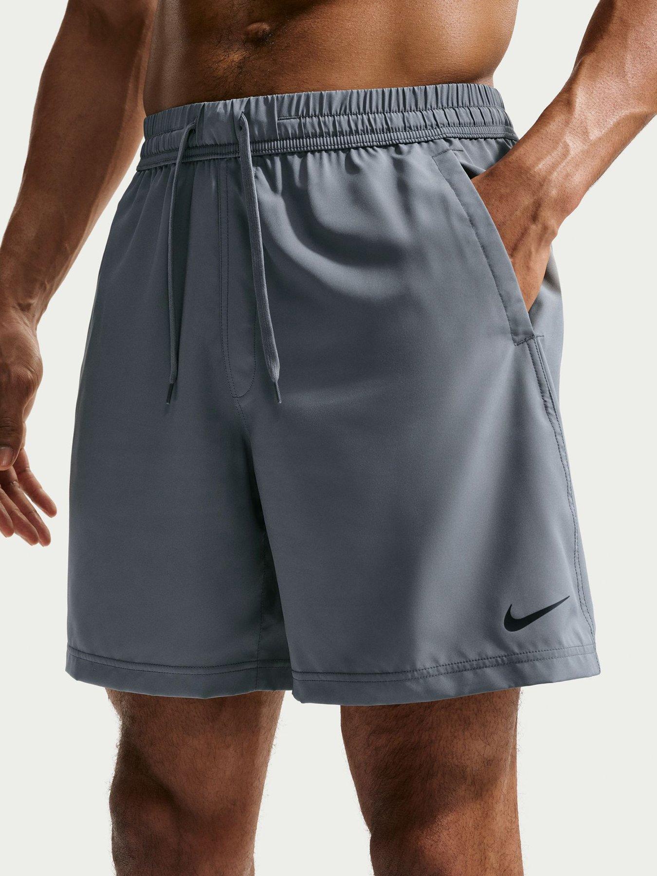 Nike Mens Training Dri-FIT 7 Inch Unlined Versatile Shorts - Grey
