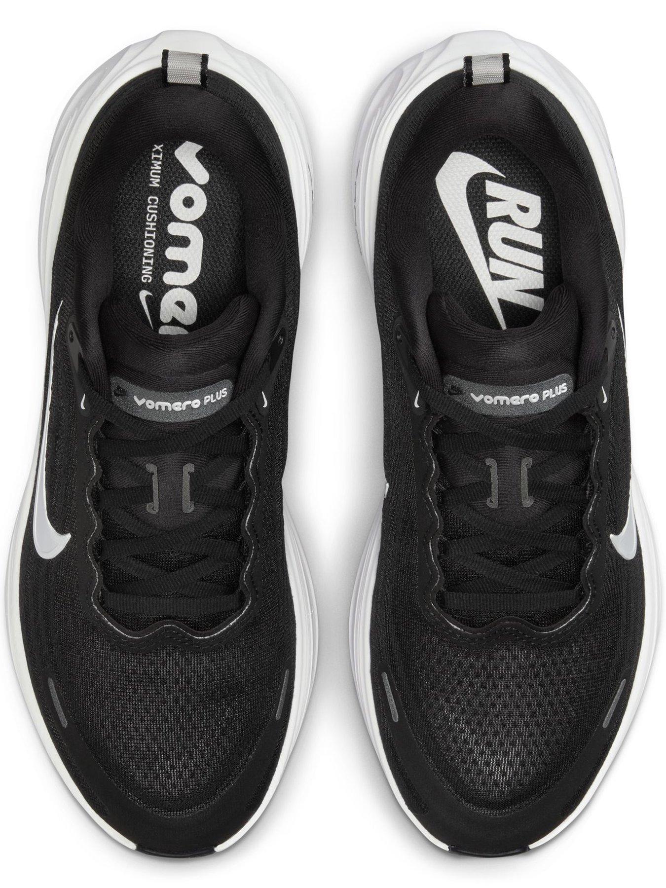 Image 4 of 8 of Nike Womens Running Vomero Plus Trainers - Black/White
